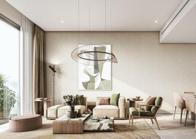 Living Room Image of 538 Sq.ft 1 BHK Apartment / Flat for sale in Dubai Hills Dubai for Rs. 26251777