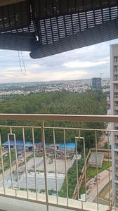 Balcony Image of 1100 Sq.ft 2 BHK Apartment / Flat for rent in Sobha Dream Gardens, Thanisandra Bengaluru for Rs. 38000