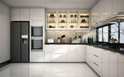 Kitchen Image of 1200 Sq.ft 2 BHK Apartment / Flat for sale in Vajra The Royal Park, Bowrampet Hyderabad for Rs. 6300000