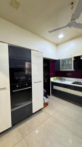 Kitchen Image of 1420 Sq.ft 3 BHK Apartment / Flat for rent in Pacifica La Habitat, Thaltej Ahmedabad for Rs. 80000