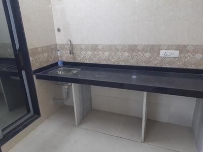 Kitchen Image of 650 Sq.ft 2 BHK Apartment / Flat for rent in Vashi Navi Mumbai for Rs. 40000
