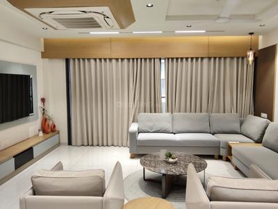 Hall Image of 1500 Sq.ft 3 BHK Apartment / Flat for rent in Adani Amogha, Shantigram Ahmedabad for Rs. 50000