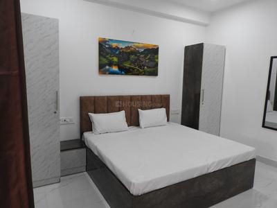 Bedroom Image of 400 Sq.ft 1 RK Builder Floor for rent in Sector 31 Gurgaon for Rs. 22000