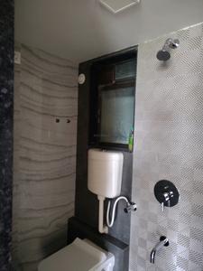 Common Bathroom Image of 530 Sq.ft 1 BHK Apartment / Flat for rent in Vijay Nagari Apartments, Thane West Thane for Rs. 20000