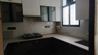 Kitchen Image of 1600 Sq.ft 3 BHK Builder Floor for sale in Chittaranjan Park New Delhi for Rs. 37000000