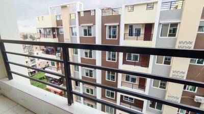 Balcony Image of 771 Sq.ft 2 BHK Apartment / Flat for sale in Krishti Mansion, Rajarhat Kolkata for Rs. 5200000
