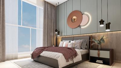 Bedroom Image of 1555 Sq.ft 3 BHK Apartment / Flat for sale in Wakad Pune for Rs. 14000000
