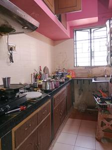 Kitchen Image of 1300 Sq.ft 3 BHK Apartment / Flat for sale in Metro Tower, New Alipore Kolkata for Rs. 7200000