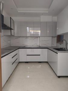 Kitchen Image of 1200 Sq.ft 3 BHK Apartment / Flat for rent in Rajpur Khurd Village New Delhi for Rs. 28000