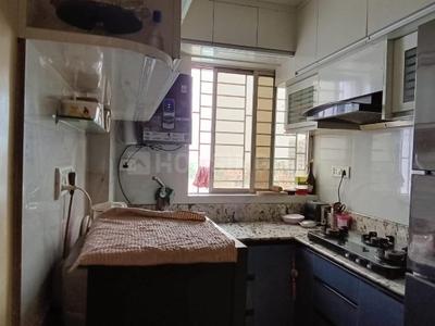 Kitchen Image of 847 Sq.ft 2 BHK Apartment / Flat for rent in  Yahvi, Haridevpur Dhali Para Kolkata for Rs. 25000