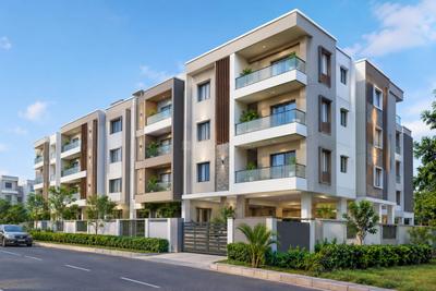 Image of 1300 Sq.ft 2 BHK Apartment / Flat for sale in Pavani Starlit, Miyapur, Hyderabad for Rs. 10500000