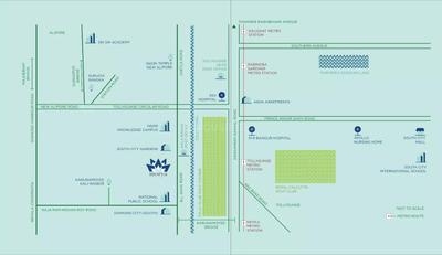 Image of 1730 Sq.ft 4 BHK Apartment / Flat for sale in Morya Phase II, Tollygunge, Kolkata for Rs. 21000000