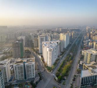 Balcony Image of 5830 Sq.ft 5 BHK Apartment / Flat for sale in Vanita Vijay Signature, Vesu Surat for Rs. 42500000