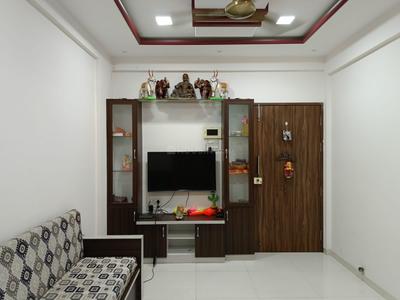 Hall Image of 600 Sq.ft 1 BHK Apartment / Flat for rent in Pushpa Balaji Earth, Ravet Pune for Rs. 22000