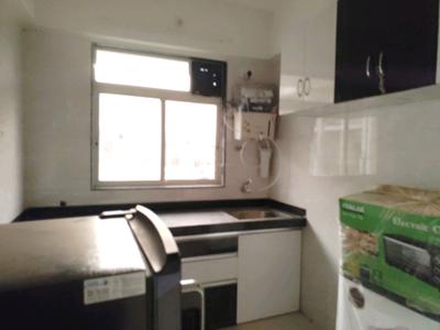 Kitchen Image of 566 Sq.ft 1 BHK Apartment / Flat for rent in Thakur Galaxy, Boisar Mumbai for Rs. 8000