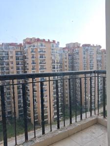 Bedroom Two Image of 1325 Sq.ft 3 BHK Apartment / Flat for rent in Amrapali Zodiac, Sector 120 Noida for Rs. 31000