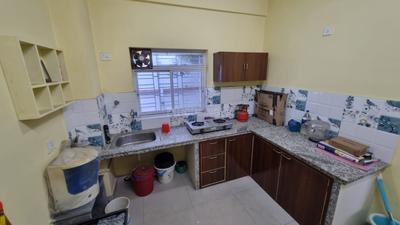 Kitchen Image of 1250 Sq.ft 3 BHK Apartment / Flat for sale in Purbalok Kolkata for Rs. 9000000