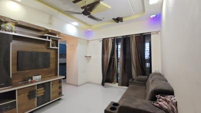 Living Room Image of 510 Sq.ft 1 BHK Apartment / Flat for rent in Raunak City Sector IV D4, Kalyan West Kalyan for Rs. 15000