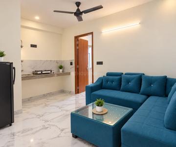 Hall Image of 470 Sq.ft 1 BHK Builder Floor for rent in Saket New Delhi for Rs. 15000