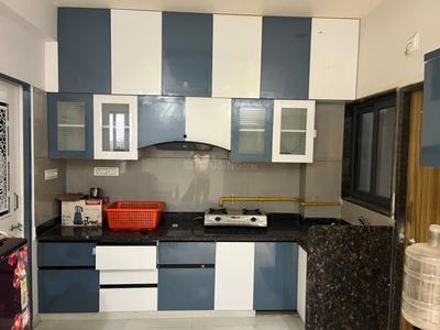 Kitchen Image of 1485 Sq.ft 3 BHK Apartment / Flat for sale in Hathijan Ahmedabad for Rs. 7500000