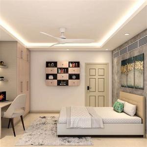 Bedroom Image of 1000 Sq.ft 2 BHK Apartment / Flat for sale in Runal Spacio, Ravet Pune for Rs. 6200000