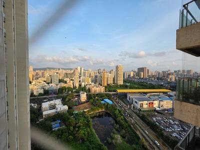 Balcony Image of 1050 Sq.ft 2 BHK Apartment / Flat for rent in Rustomjee Elanza, Malad West Mumbai for Rs. 82500