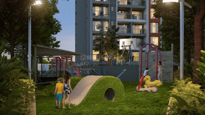 Image of 800 Sq.ft 2 BHK Apartment / Flat for sale in Rama Krystal One Phase IV, Moshi, Pune for Rs. 6000000