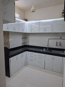 Kitchen Image of 690 Sq.ft 1 BHK Apartment / Flat for rent in Kate Vimal Twin Towers B, Pimple Saudagar Pune for Rs. 22000