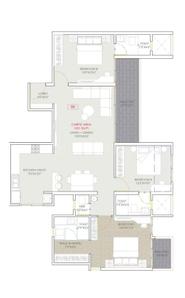 Image of 1650 Sq.ft 3 BHK Apartment / Flat for sale in Gaikwad Unico, Ravet, Pune for Rs. 11700000