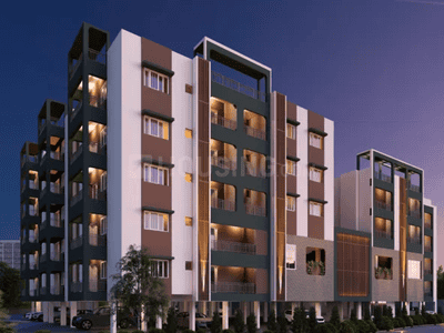 Image of 1242 Sq.ft 3 BHK Apartment / Flat for sale in Adyar, Chennai for Rs. 24200000