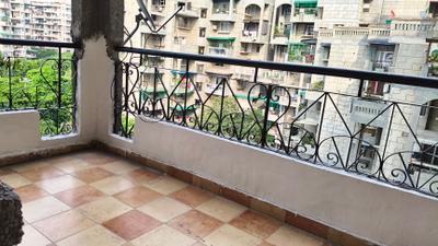 Balcony Image of 1800 Sq.ft 3 BHK Apartment / Flat for rent in Crescent Apartment, Sector 18 Dwarka New Delhi for Rs. 45000