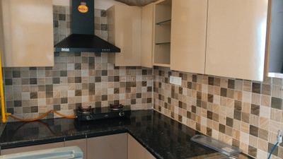 Kitchen Image of 607 Sq.ft 2 BHK Apartment / Flat for sale in Prateek Grand City, Siddharth Vihar Ghaziabad for Rs. 7500000