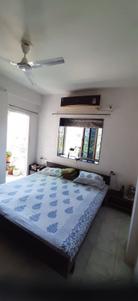 Bedroom Image of 1100 Sq.ft 2 BHK Apartment / Flat for rent in Vastrapur Ahmedabad for Rs. 35000