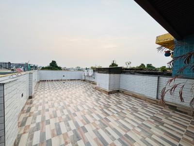 Terrace Image of 500 Sq.ft 1.5 BHK Builder Floor for rent in Malviya Nagar New Delhi for Rs. 42000