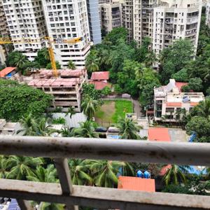 Balcony Image of 670 Sq.ft 2 BHK Apartment / Flat for sale in Oxford Navrang Crystal, Goregaon West Mumbai for Rs. 19500000