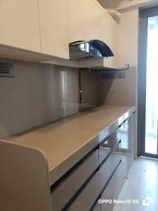Kitchen Image of 950 Sq.ft 2 BHK Apartment / Flat for rent in Rustomjee Paramount, Santacruz West Mumbai for Rs. 235000