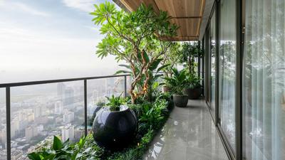 Balcony Image of 2926 Sq.ft 4 BHK Apartment / Flat for sale in Equinox Embassy Citadel, Worli Mumbai for Rs. 226000000