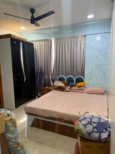 Bedroom Image of 1150 Sq.ft 2 BHK Apartment / Flat for rent in Cosmos Classique, Thane West Thane for Rs. 39000