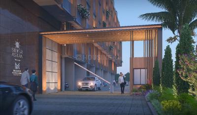 Image of 1100 Sq.ft 2 BHK Apartment / Flat for sale in Silver Astra, Hadapsar, Pune for Rs. 10500000