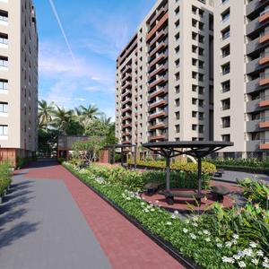 Image of 1222 Sq.ft 2 BHK Apartment / Flat for sale in Prayosha Jewel, Dindoli, Surat for Rs. 3900000