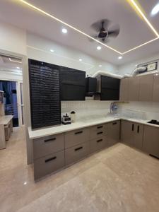 Kitchen Image of 500 Sq.ft 1 BHK Builder Floor for rent in Ramesh Nagar New Delhi for Rs. 23500