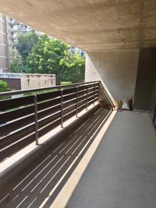 Balcony Image of 3900 Sq.ft 4 BHK Apartment / Flat for rent in Safal Paarijat Residences, Bodakdev Ahmedabad for Rs. 125000