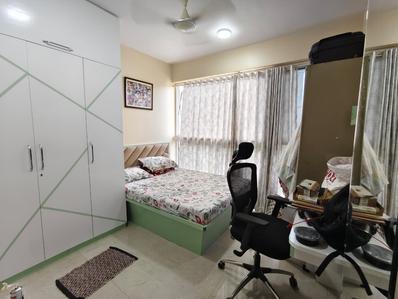 Bedroom Image of 550 Sq.ft 1 BHK Apartment / Flat for sale in Thane West Thane for Rs. 12000000