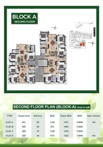 Image of 744 Sq.ft 2 BHK Apartment / Flat for sale in Dagapur, Siliguri for Rs. 2976000