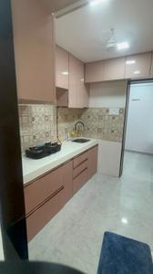 Kitchen Image of 650 Sq.ft 2 BHK Apartment / Flat for rent in Vashi Navi Mumbai for Rs. 42000