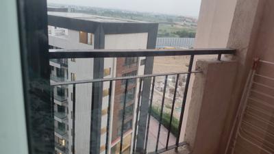 Balcony Image of 950 Sq.ft 2 BHK Apartment / Flat for rent in Aditya Luxuria Estate, Bamheta Village Ghaziabad for Rs. 15500