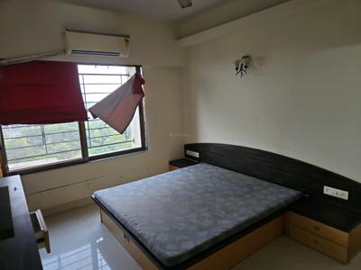 Bedroom Image of 584 Sq.ft 1 BHK Apartment / Flat for rent in Ajmera Bhakti Park, Wadala East Mumbai for Rs. 57000