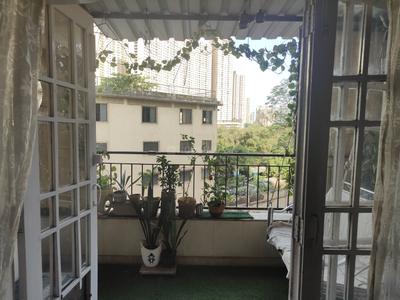 Balcony Image of 1008 Sq.ft 2 BHK Apartment / Flat for rent in Saket Towers, Thane West Thane for Rs. 40000