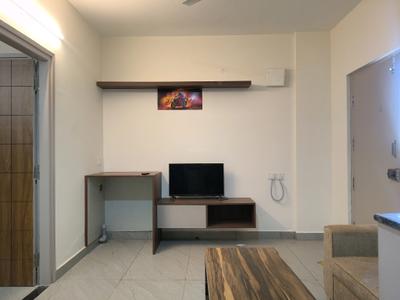 Living Room Image of 1500 Sq.ft 1 BHK Apartment / Flat for rent in Kodathi Bengaluru for Rs. 26000