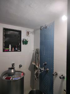 Common Bathroom Image of 400 Sq.ft 1 BHK Apartment / Flat for rent in Aarya Imperial Square, Thane West Thane for Rs. 17500
